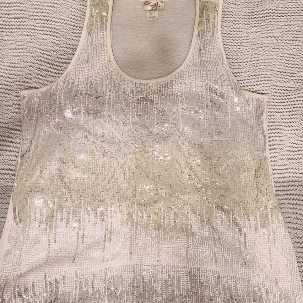 Lavish plus Glittery Tank Top